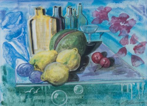 A-Stillleben-mit-Fruechten-Aqua